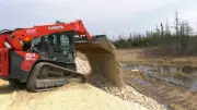 First Nations Bulldoze Manitoba Roadblock Over Treaty Rights