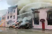 Gold-Rush Era Westminster Hotel Destroyed by Fire in Dawson City
