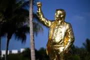 Golden Trump Statue Not an Idol, Pastor Asserts Amid Controversy
