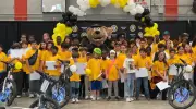Heroes on Bikes Giveaway Honors Children's Kindness in Montreal