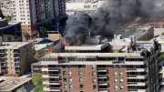 High Rise Fire in Calgary Beltline Forces Closure of 13 Ave. S.W.
