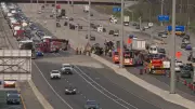 Hwy. 401 Reopens in Mississauga After Dump Truck Collision