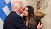 Kimberly Guilfoyle Criticized for McDonald's Ribbon-Cutting in Athens