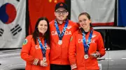 London Curling Duo Henry and Ideson Win World Junior Silver Medal