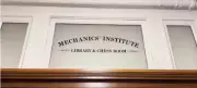 Mechanics' Institute Library in San Francisco Receives Book Over 100 Years Overdue