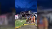 Moose Jaw Firefighters Battle Destructive House Blaze, Rescue Cat