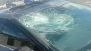Mother Struggles After Inflatable Display Damages Car in Windstorm