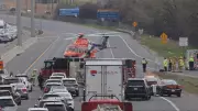 Motorcyclist in 20s critically injured in Highway 401 crash in Whitby