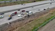 Multi-Vehicle Crash on Highway 407 in Markham Sends 2 to Hospital