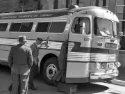 New Bus Takes Route from Saskatoon to Regina in 1959