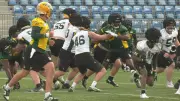 New Offensive Linemen Shine at Edmonton Elks Training Camp