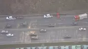 Northbound DVP at Standstill After Single-Vehicle Crash Near Bayview