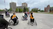 Ottawa Marks Accessibility Day with Wheelchair Basketball at City Hall