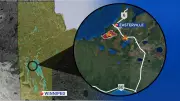 Out-of-Control Wildfire Threatens Central Manitoba Communities Near Easterville