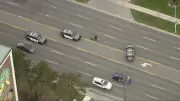 Pedestrian hospitalized after vehicle collision in Scarborough