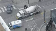 Pedestrian Seriously Injured in Truck Collision in Cabbagetown