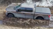 Pickup in Ditch on Hwy. 11 Leads to Impaired Driving Charges