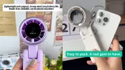 PlayHot Mini Fan: Jet Engine Power in a Lunchbox