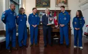 PM Carney and Artemis II Crew Exchange Gifts in Ottawa Ceremony