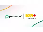 PressReader and VIA Rail Expand Partnership for Premium Digital Reading