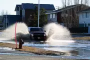 Rapid Snowmelt Causes Localized Flooding in Thompson, Manitoba