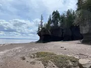 Research team studies erosion at Hopewell Rocks in New Brunswick