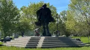 Samuel de Champlain Monument to Return to Couchiching Beach Park