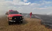 Saskatchewan Fire Departments Battle Blaze on Neighbouring First Nations