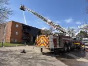 Saskatoon Firefighters Battle Apartment Fire Amidst Multiple Incidents