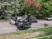 Senior Critically Injured, Officers Hospitalized After Vancouver Vehicle Ramming