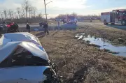 Six Injured in Two-Vehicle Crash on Manitoba First Nation