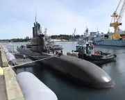 South Korean submarine arrives in B.C. as Hanwha boosts sales pitch