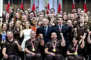 Team Canada celebrated in Ottawa, inspiring next generation of athletes