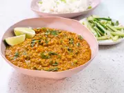 Thai-Inspired Red Lentil Dal: A Fusion of Punjabi and Thai Flavors