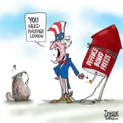 Tim Dolighan Cartoon May 28 2026 Captures Political Satire