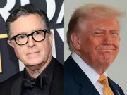 Trump Bids Colbert Farewell With Final Insult: 'Total Jerk'