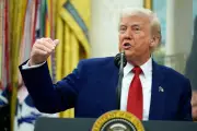 Trump Calls 'TACO Trade' Question the 'Nastiest' in First Response