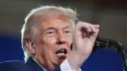 Trump Posts AI Video of Colbert in Trash Can After Final Show