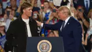 Trump Praises QB Jaxson Dart's Physique in Trans Athlete Rant