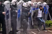 Turkish Police Storm CHP Headquarters with Tear Gas and Rubber Bullets