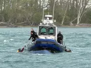 Two Rescued After Boat Capsizes Near Peche Island in Windsor