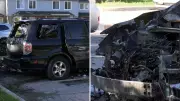 Two SUVs Destroyed in South London Fire, Police Investigating