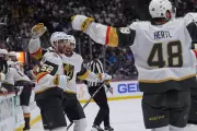 Unlikely hero lifts Golden Knights to Game 1 win over Avalanche