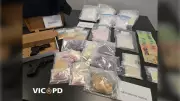 Victoria Police Seize $150K in Fentanyl, Meth, Weapons and Cash