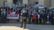 Winnipeg families march to remember impaired driving victims on new commemoration day