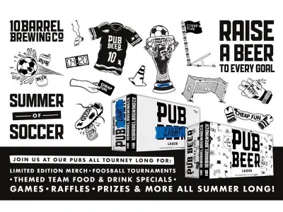 10 Barrel Brewing and Pub Beer Kick Off Pacific Northwest Summer Soccer Celebration