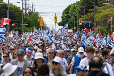 2 Arrested at Walk With Israel in Toronto as Tens of Thousands March