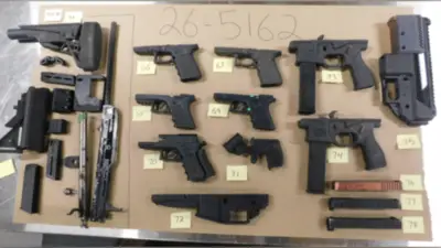 20 homemade 3D-printed firearms seized in northern B.C. drug investigation