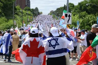 5 Arrested at Walk With Israel as Thousands Gather in Toronto