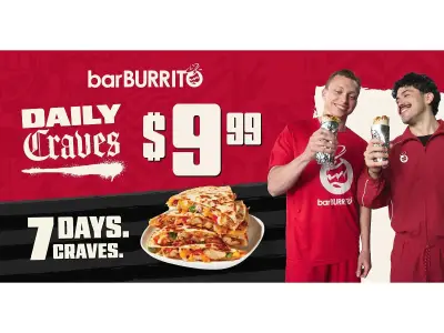 barBURRITO Launches Bold New Brand Platform and Summer Campaign in Canada